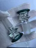 ガラスの水道管と植物の喫煙ボウルのための最新のデザインのダイヤモンドのスライドの花のガラススクリーンボウルジョイントサイズ18.8mm / 14.4mm