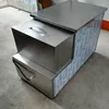 Stor kommersiell kon pizzabakningsmaskiner roterande pizza ugnsmaskin 110v 220v