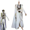 Kod Geass Lelouch Lamperou Cosplay Costume of the Rebellion Emperor Ver Uniform för Halloween