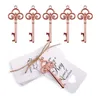 Wed souvenir sleutel flesopener gasten cadeau vintage kerstfeest decoratie nieuwigheid hanger vakantie bruiloft gunst