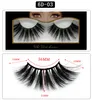 6d 25mm Mink Eyelashes Natrual Long Ögonfransar Fake Lashes Längd 25mm Makeup 6D Mink Lashes Extension Eyelash Beauty Tools