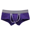 Cuecas remover roupa interior gay malha respirável briefs aberto u bolsa sexy moda mens pênis buraco oco out12603