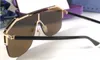 Nouveau design de mode lunettes de soleil lunettes 0291 lunettes ornementales sans cadre uv400 lentille de protection top qualité simples lunettes de plein air avec étui