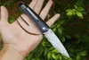 Högkvalitativ liten Damaskus Pocket Folding Kniv VG10-Damaskus Stål Drop Point Blade Ebony Handle Edc Presentknivar