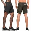 Nieuwe dubbellaagse zwemshorts Sneldrogend strandshorts Joggingbroek Gym Pocket Jogging Hardlopen Fitness Workout 2 in 1 S8857338