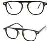 Diseñador de la marca Hombre Gafas ópticas Montura Mujer Moda Gafas cuadradas para hombres Monturas de gafas Gafas para miopía Gafas con estuche
