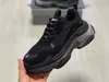 Balenciaga Daddy Shoes 2020 novos sapatos de grife Paris 17FW Triple-S Sneaker Triple S Casual Luxo pai Shoes para Bege Preto Sports tênis masculino sapatos 36-45