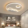 Nowy Sufit Lights Ściemniany Żyrandol LED do salonu Sypialnia Study Pokój Biały Kolor Nowoczesny żyrandol Darmowa Wysyłka