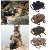 K9 bröstband utomhus armé fläkt taktisk hund kläder taktik molle hund väst med tillbehör väska