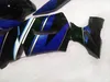 Anpassa Kinesiska Fairings Set för 2006 2007 2008 Kawasaki Ninja 650R ER-6F Blue ABS plast Kinesiska Fairings Kits ER6F ER 6F 650R