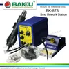 Bakool BK-878L 2-i-1 Digital Display Hot Air Gun Lödningsstation Lödning av järndelar Svetsstation Underhållsverktyg