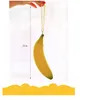 Borse per matite in silicone con banana Portafoglio zero Gel di silice Borsa per penna ricevente sparsa in gelatina colorata caramella