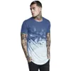 Mode Sik Soie T-shirts Hommes Hip Hop Chemise Homme Streetwear Camiseta Masculin Gymnases T -Shirt Fitness Camisetas Hombre T Shirt Hommes M-3XL