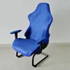 Datorstolar Protector Spanex Elastisk Dekoration Soft Chair Cover Removable Gaming Office Fåtöljer Polyester Modern