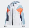 2019 Höst Nya Mäns Sport Stickar Stitching Jacka Running Fitness Vindskyddad Utomhus Hooded Jacket Mäns Ytterkläder Coats Hoodies