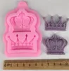 Ny Dining Royal Crown Silicone Fandont Mold Silica Gel Molds Crowns Chocolate Molds Candy Mold Wedding Cake Decorating Tools6917692