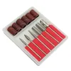 Set manicure con punte per trapano per unghie 6 pezzi Lima per unghie in carburo per dispositivo elettrico portatile per manicure