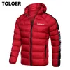 2019 Новая мужская зимняя куртка пальто с капюшоном мода Parka Men Thuren высокое качество пальто мужской верх топ тонкий подходящий бренд теплые пальто T200318