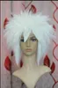 WIG NARUTO Hatake Kakashi White Short Anime Costume Cosplay Wig