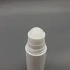Bottiglie a rulli in plastica, bottiglie deodoranti, 50ml bianco vuoto rotoli ricaricabile su bottiglie per oli essenziali Profumo Cosmetici