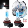 2 pièces 12V H8 35W 6000K lumière blanche Super brillante voiture xénon halogène lampe Auto phare avant ampoule antibrouillard pour voitures véhicules SUV13305530