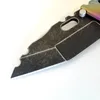 Versão de personalização limitada Faca dobrável tática Heeter Knifeworks Man Of War Afterburn Black S35vn Blade Titanium Handle Pocket EDC Camping Hunting Tools 395