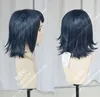 Boruto: Naruto o filme Sarada Uchiha Darkblue Black Cosplay Wig