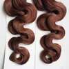 Tape In Remy Hair Extensions Seamless Tape On Human Hair Extensions Skin Weft 200g 80pcs Real Remy Brazilian Hair