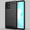 Carbon Fiber Brushed Texture Phone Case for Samsung A01 A21 A51 A71 A81 A91 Galaxy S10 Lite Note 10 Lite S20 S30 Ultra S20 FE Lite