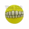 6 kinds of pet toys of different colors 75 cm enamel vocal teeth ball dog training ball toy dog supplies T3I52157775882