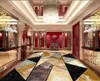 Custom Floor Mural Wallpaper Marble geometric mosaic 3D Flooring Living Room Bedroom Balcony PVC Floor Sticker Home Decor313w