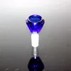 Ciotole di vetro di diamanti inebrianti caveoahs 14mm 18 mm di colore maschio bong bolw multicolore alto qualith 18,8 mm 14,4 mm Bolws all'ingrosso per tubi d'acqua di vetro