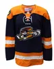 Изготовленные на заказ мужские молодежные женские винтажные хоккейные майки ECHL 201617 на заказ Greenville Swamp Rabbits, размер S5XL или любое имя на заказ 1152976