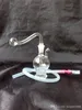 barriga redonda com nervuras base com bongs hookah vidro acessórios, vidro cachimbos coloridos mini-multi-cores Pipes mão Glas Melhor colher