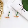 Stone earrings geometric irregular goose soft stone earrings simple fashion female earrings