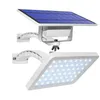 Nuovo 800lm Solar Garden Light 48leds IP65 Integra Split Solar Street Light Angolo regolabile Outdoor Solar Wall Light