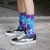 Mens Womens Cotton Socks Contrast Color High Street Funny Cycling Running Hiking Tie Dye Hip Hop 6XPM