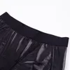 Femmes Shorts décontracté PU Sexy Club Punk Hip Hop été maigre mince solide noir gothique bureau dame femme mode Goth Shorts