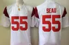 USC Trojans 14 Sam Darnold College voetbalshirts 32 O.J Simpson 55 Junior Seau 43 Troy Polamalu University voetbalshirts