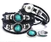 New unisex Korean 12 constellations leather bracelet fashion creative zodiac bracelet free shipping