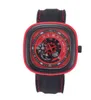 Nieuwe festina Watch Square Man Grote dial Silica gel polshorloges Sport Quartz Leather Horloges Student Women Fashion Casual Watch7231222