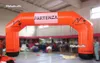 Arco inflável personalizado da raça de 6m-14m da largura da largura de 6m-14m Arcada para esportes e eventos ao ar livre