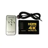 HD-schakelaar 5 poort 4K * 2K Switcher Splitter Box Ultra HD voor DVD HDTV Xbox PS3 PS4 HD * I-kabel