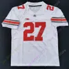 Custom Ohio State Buckeyes Football Jersey NCAA College Parris Campbell Dremont Jones Nick Bosa Elliott Carter Miller Jones Barrett Griffin