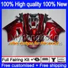 Body For KAWASAKI ZZR 1100 CC ZX-11R 1990 1991 1992 205MY.3 ZX 11R ZZR1100 ZX11 R ZZR-1100 ZX-11 R ZX11R 90 91 92 Fairing Cool Red flames