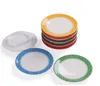 Food Sushi Melamine Dish Rotary Sushi-Plates Round Colorful Conveyor Belt Sushi-Serving Plates SN959