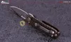 NaitHawk Bolso de Impostos Faca de Presente Titânio Handle D2 Stonewashed Blade Mini Acampamento Ao Ar Livre Facas dobráveis
