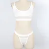WEIXINBUY 2019 Women Sexy Lace Bra Set Transparent Across Bra High Waist Underwear Suit Women Lingerie Set Plus Size S-3XL
