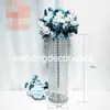 New style Large table top acrylic chandelier flower stands Hanging Crystal Beaded Waterfall decor819