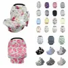 52 stili Baby Floral Feeding Copertura infermieristica Neonato Allattamento al seno Privacy Sciarpa Coprispalle Scialle Seggiolino auto Passeggino Strumenti baldacchino